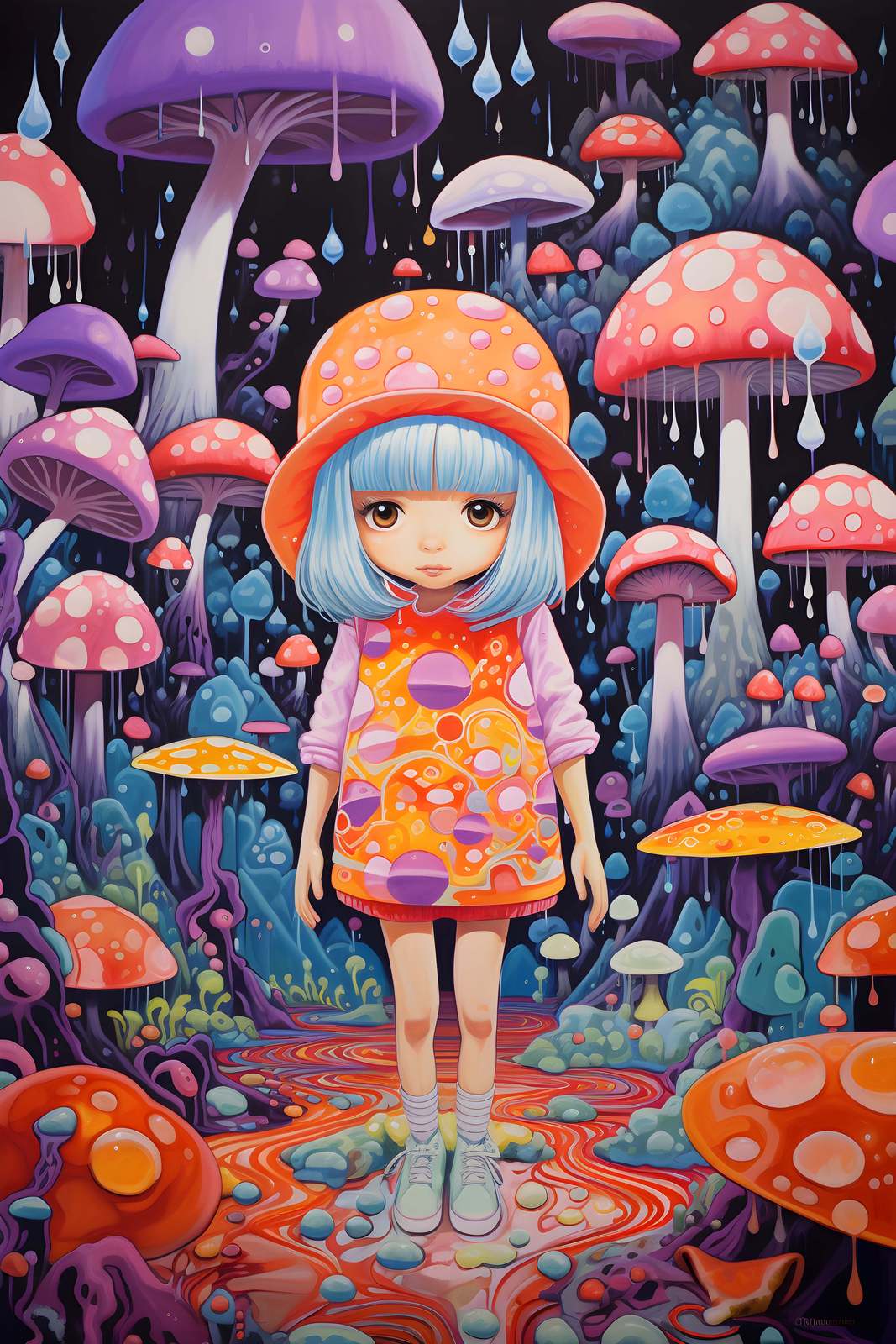 Poster - Kind in Wonderland