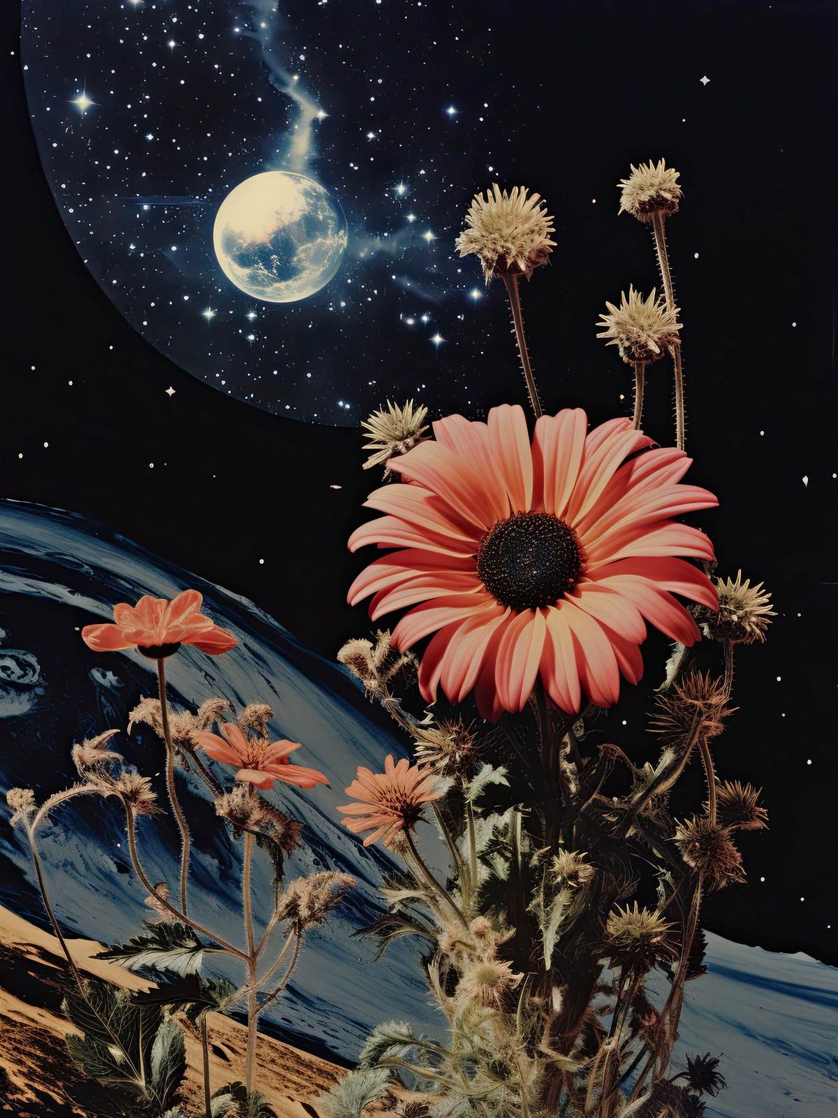 Poster - Bloemenkosmos