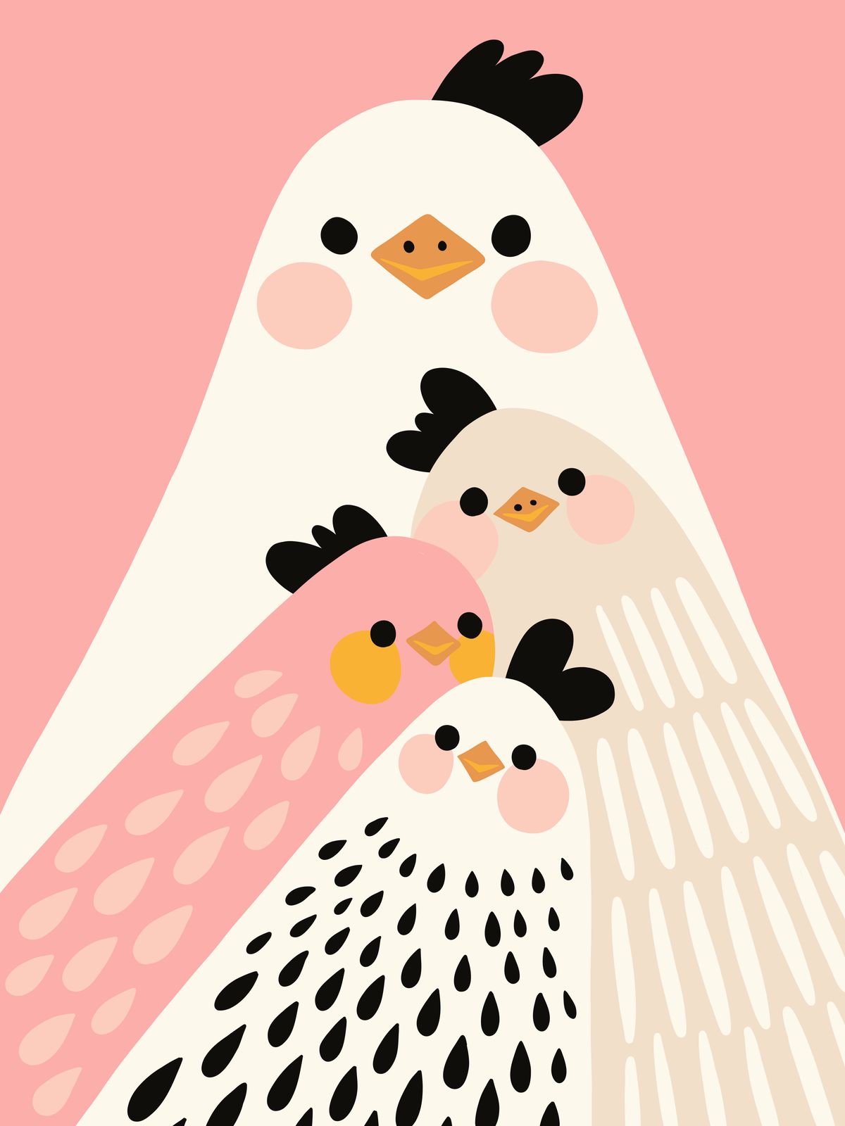 Poster - Kleurrijke Vogels