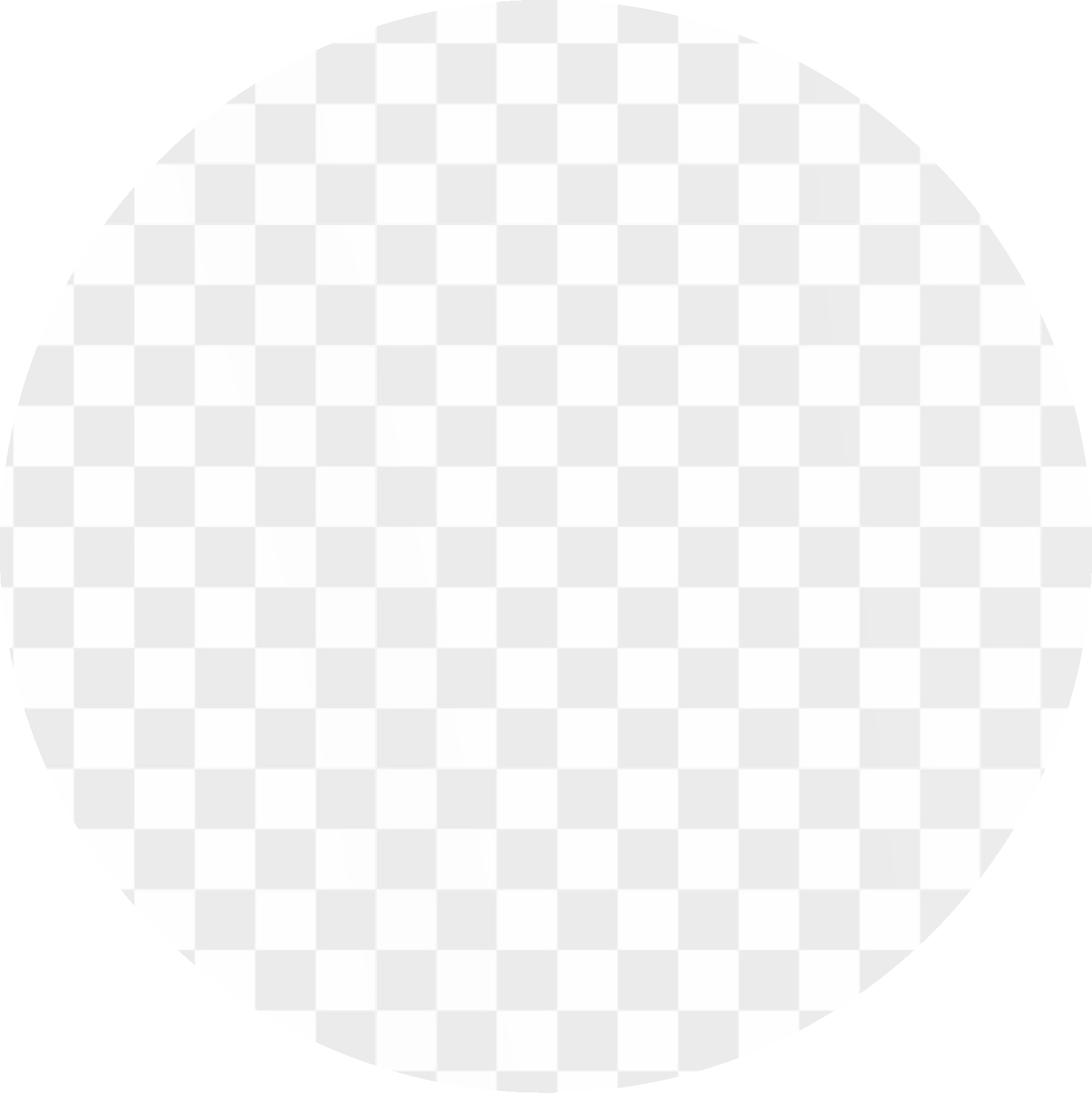 Aangepaste Ronde Sticker - Transparant