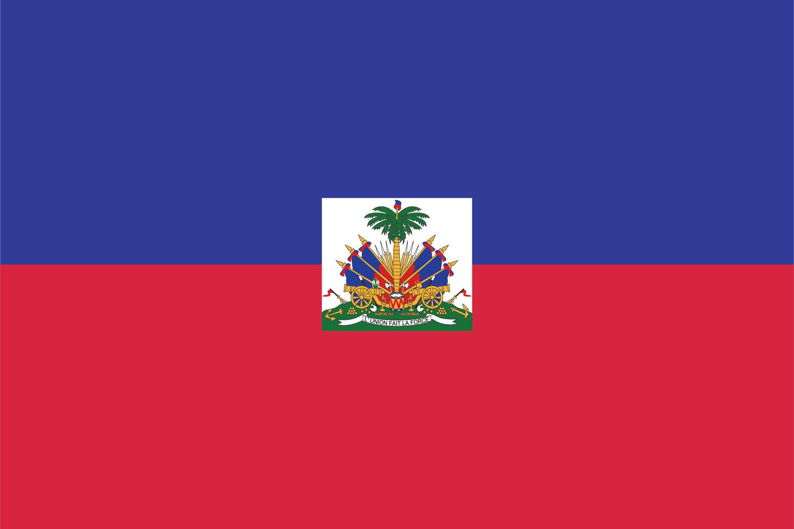 Haiti Vlag - Sticker
