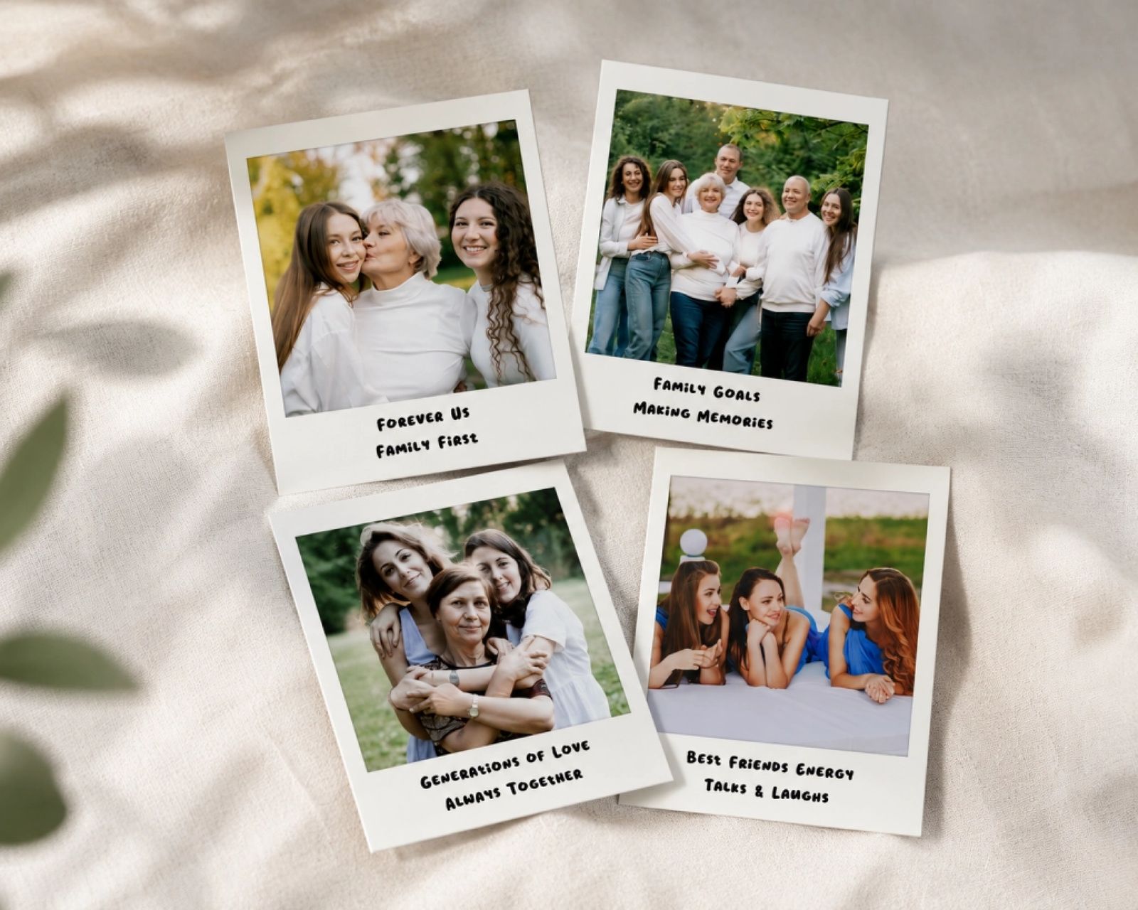 Polaroid Stickers Klein 6,5x8 cm - 16-pack