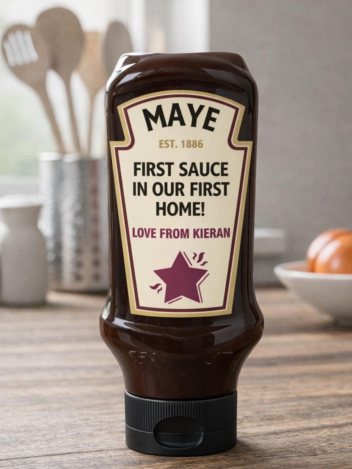 Gepersonaliseerd Etiket - BBQ Saus
