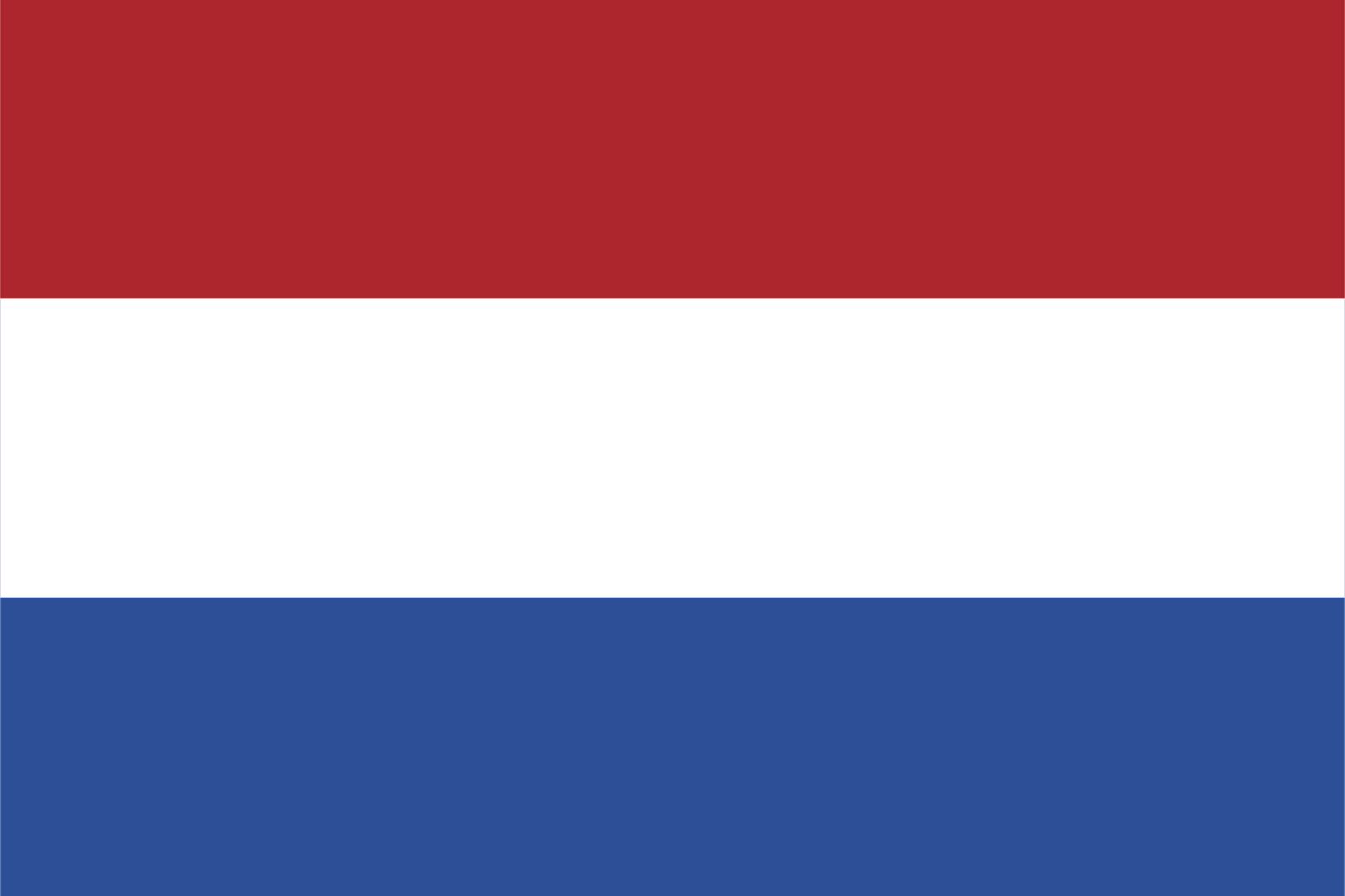 Nederlandse Vlag - Sticker