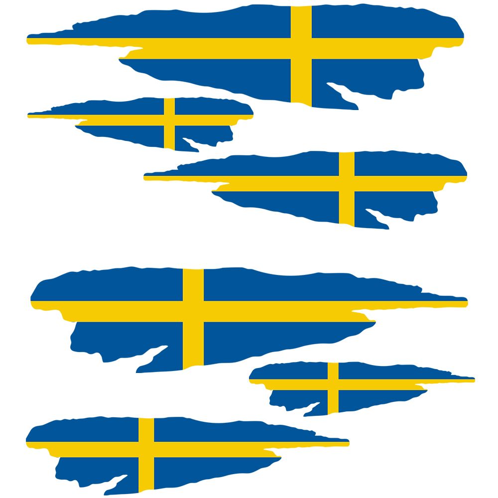 Zweden Vlag - Sticker