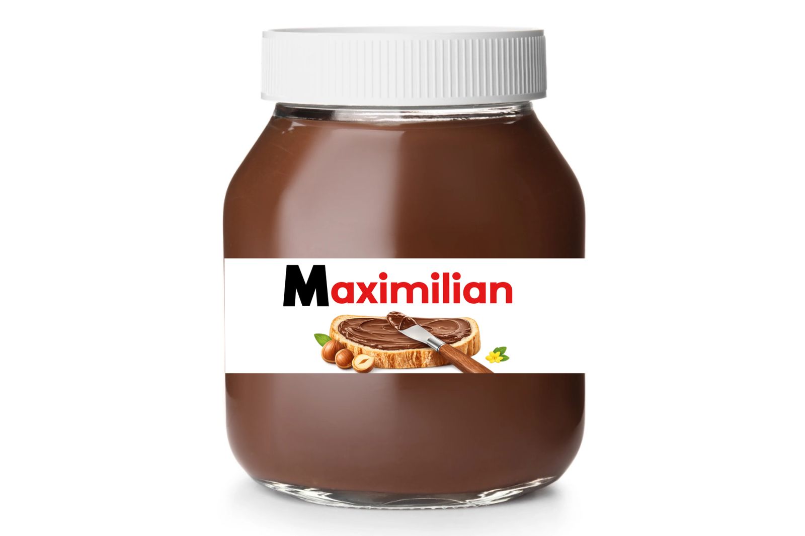 Gepersonaliseerd Label - Nutella liefhebber