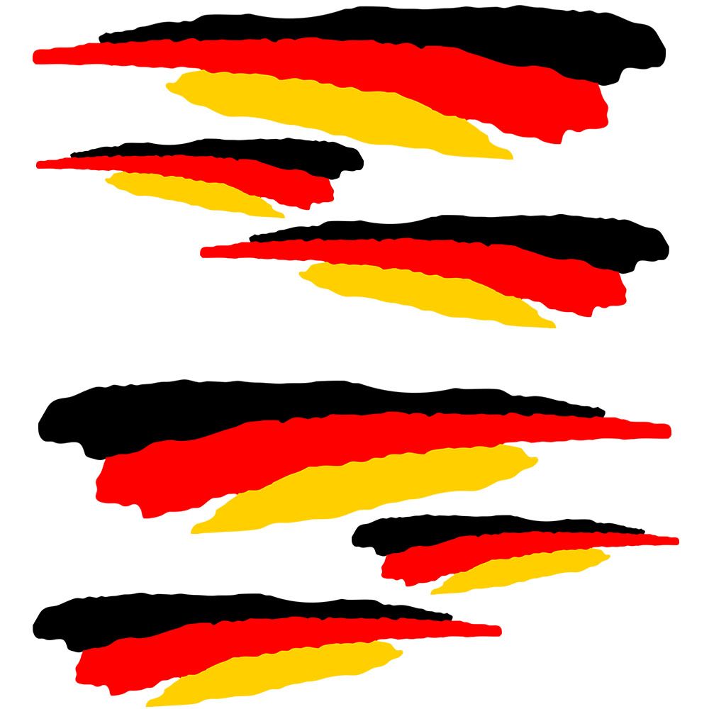 Duitsland Vlag - Sticker
