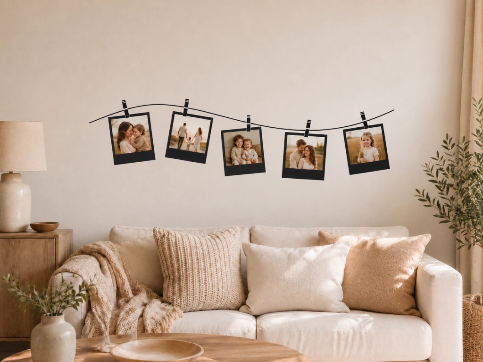 Gepersonaliseerde Foto Slinger Muursticker
