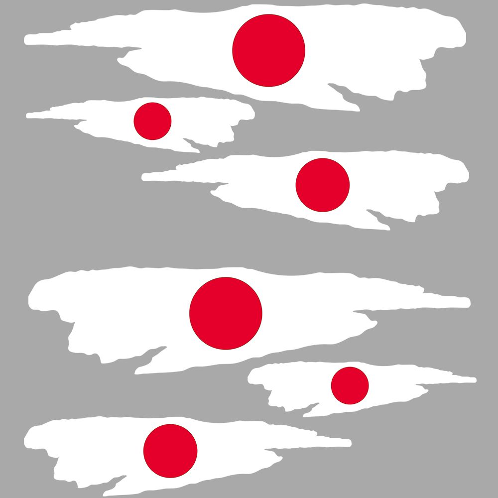 Japan Vlag - Sticker