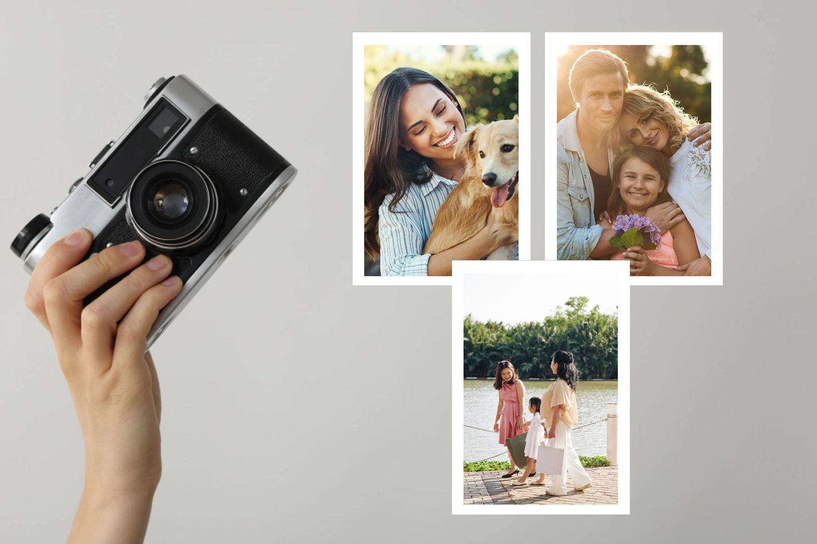 Fotostickers Groot 7x10 cm - Natuurlijk, 15-pack