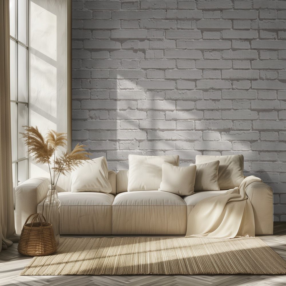 Behang - Elegante Baksteenstructuur